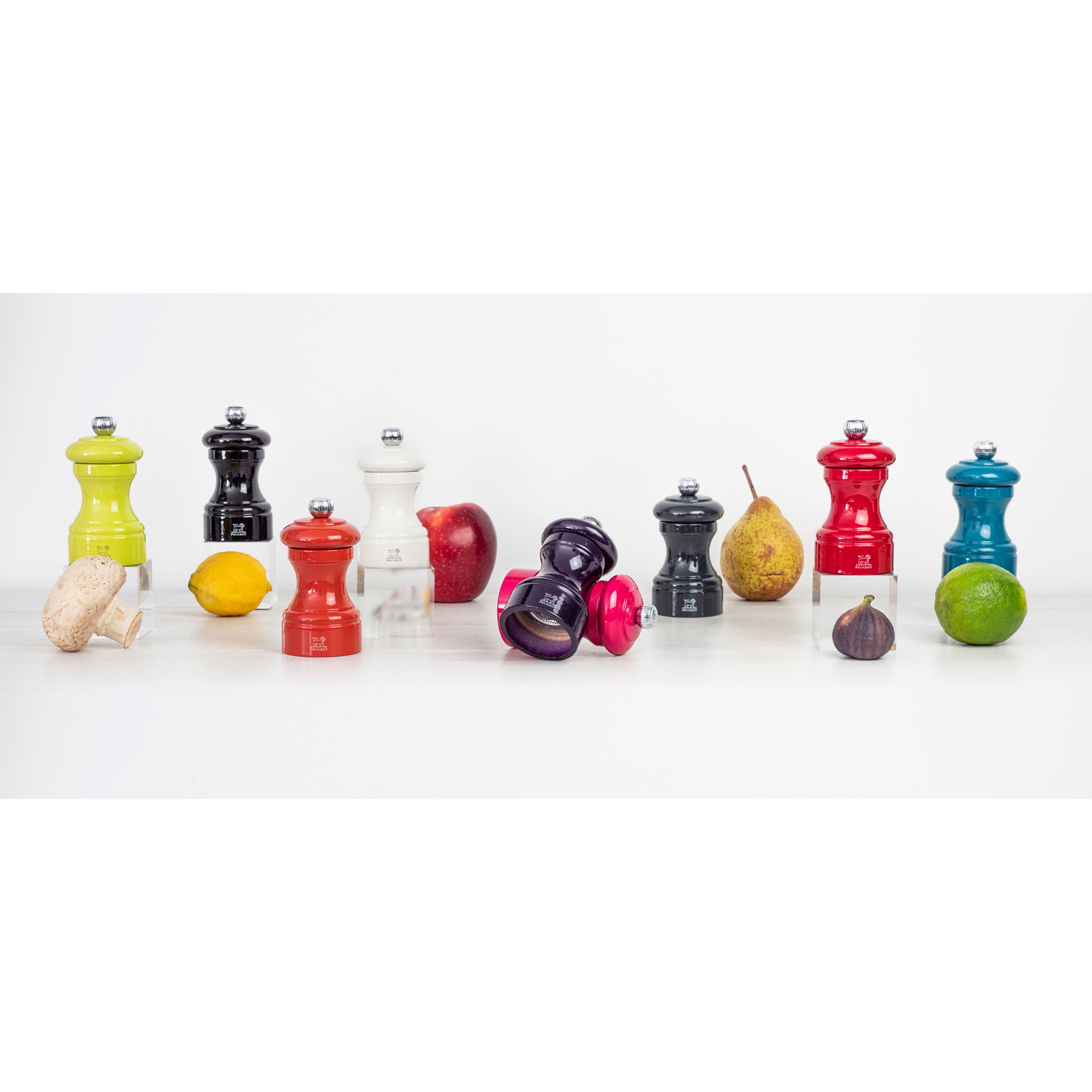 PEUGEOT Bistrorama Candy Rose 10 cm różowy - młynek do pieprzu z drewna bukowego ręczny