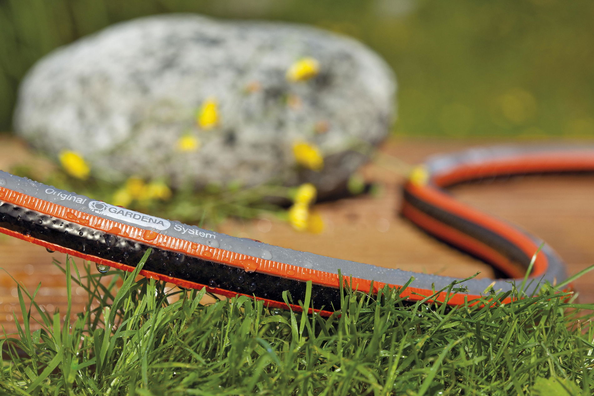 GARDENA Comfort Flex 20 m čierno-oranžový - záhradná hadica