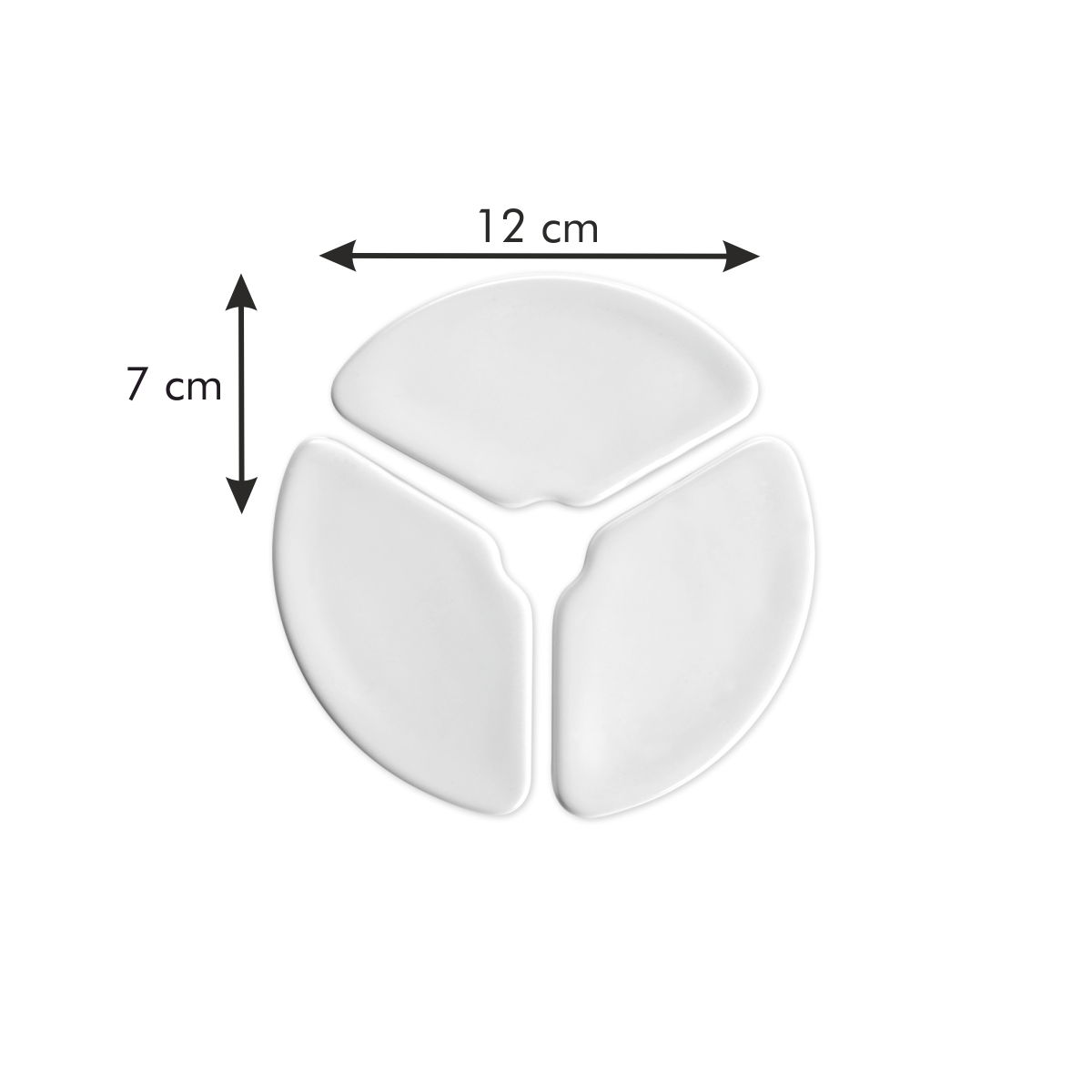 TESCOMA Della Casa 15 cm bílá – keramický zátěžový kámen pro kvašení