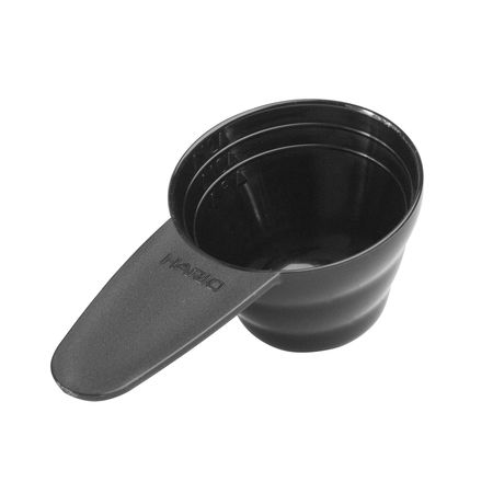 HARIO Dripper V60-01 Olive Wood – skleněný dripper na kávu s měrkou