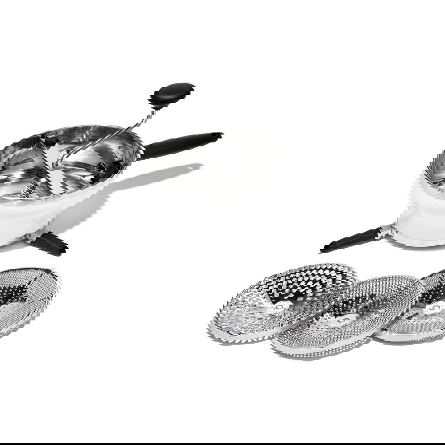OXO Steel 26 cm - nerezový strúhadlo na ovocie a zeleninu