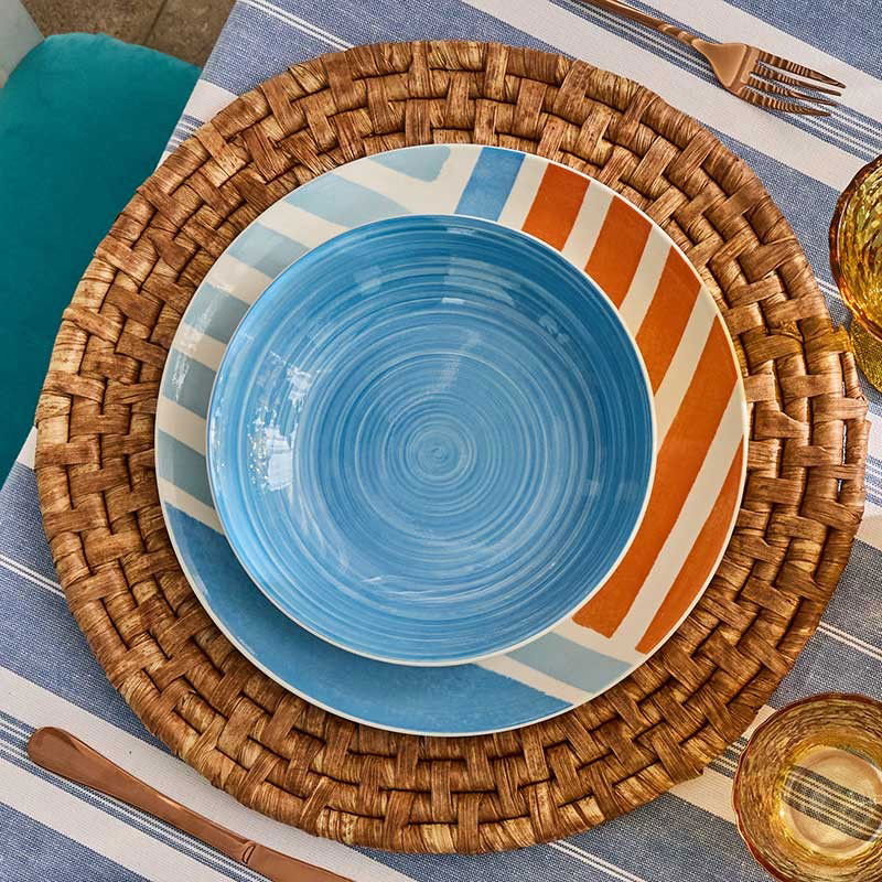 TOGNANA Portofino 18 el. - jedálenská súprava tanierov pre 6 osôb porcelán