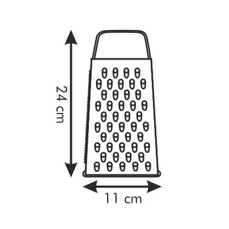 Tescoma Handy Large – ruční nerezové kuchyňské struhadlo