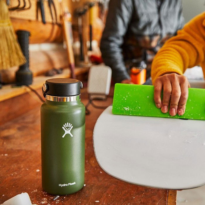 HYDRO FLASK Wide Mouth Flex Cap 0,946 l - nerezová termofľaša so slamkou