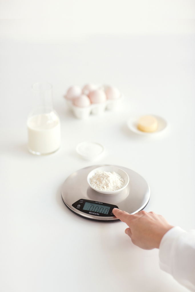 BRABANTIA Profile (480560) – ocelová digitální (elektronická) kuchyňská váha