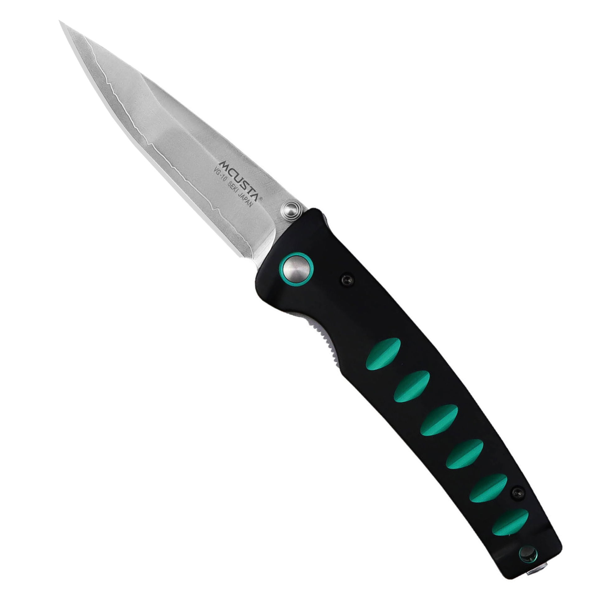 MCUSTA Katana 8,5 cm - japoński nóż survivalowy składany ze stali nierdzewnej