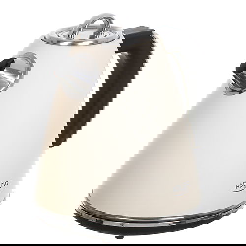 ADLER Strix 1,5 l - bezdrôtová elektrická kanvica z nerezovej ocele