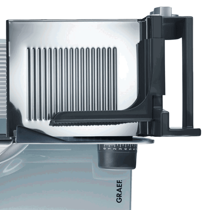 GRAEF Chef''s Line Master M90 170 W - krajalnica do chleba i wędlin ze stali nierdzewnej elektryczna