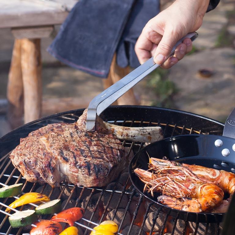 ROESLE BBQ 35,5 cm - nerezové grilovací kleště