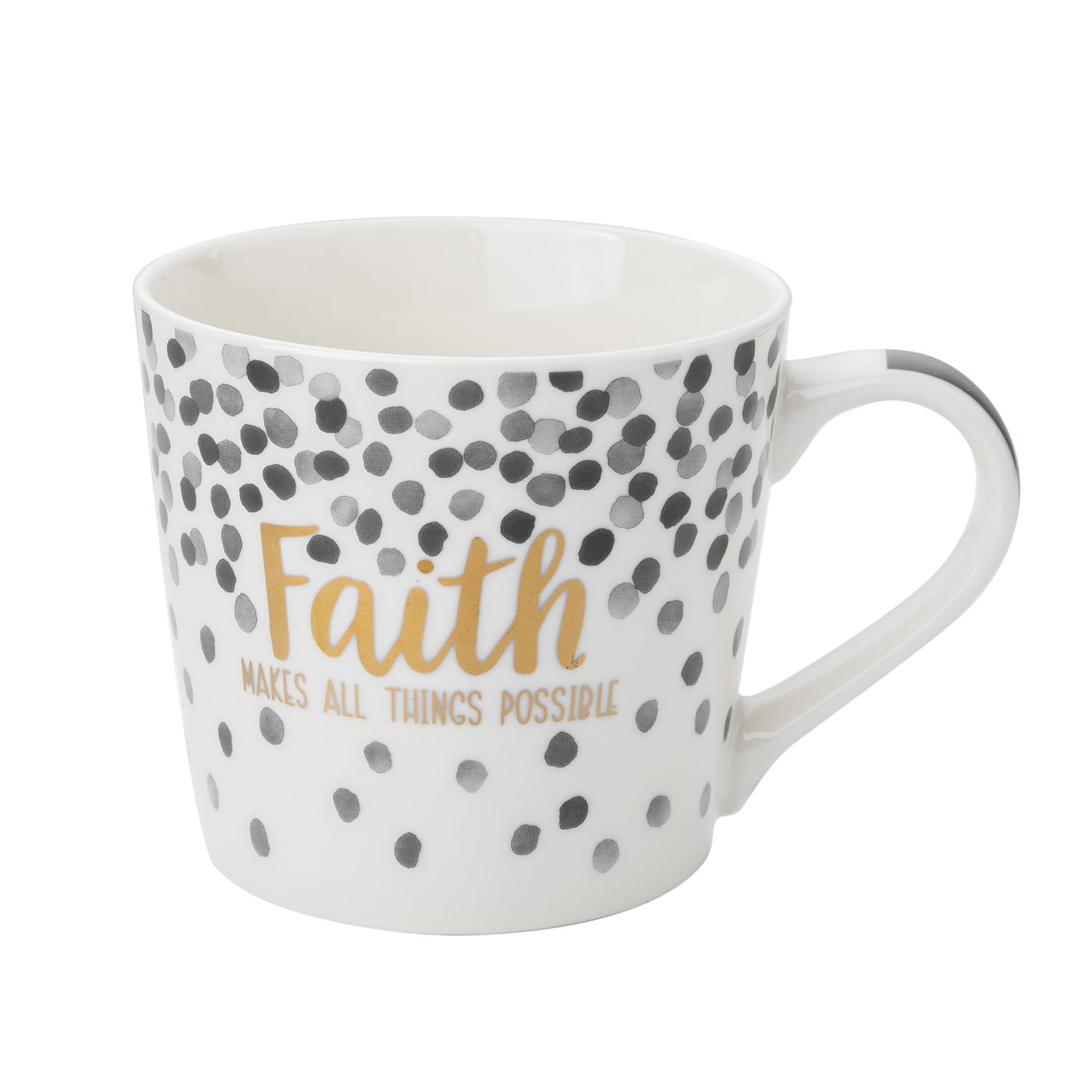 Kubek porcelanowy FLORINA SARA BLACK 400 ml MIX KOLORÓW