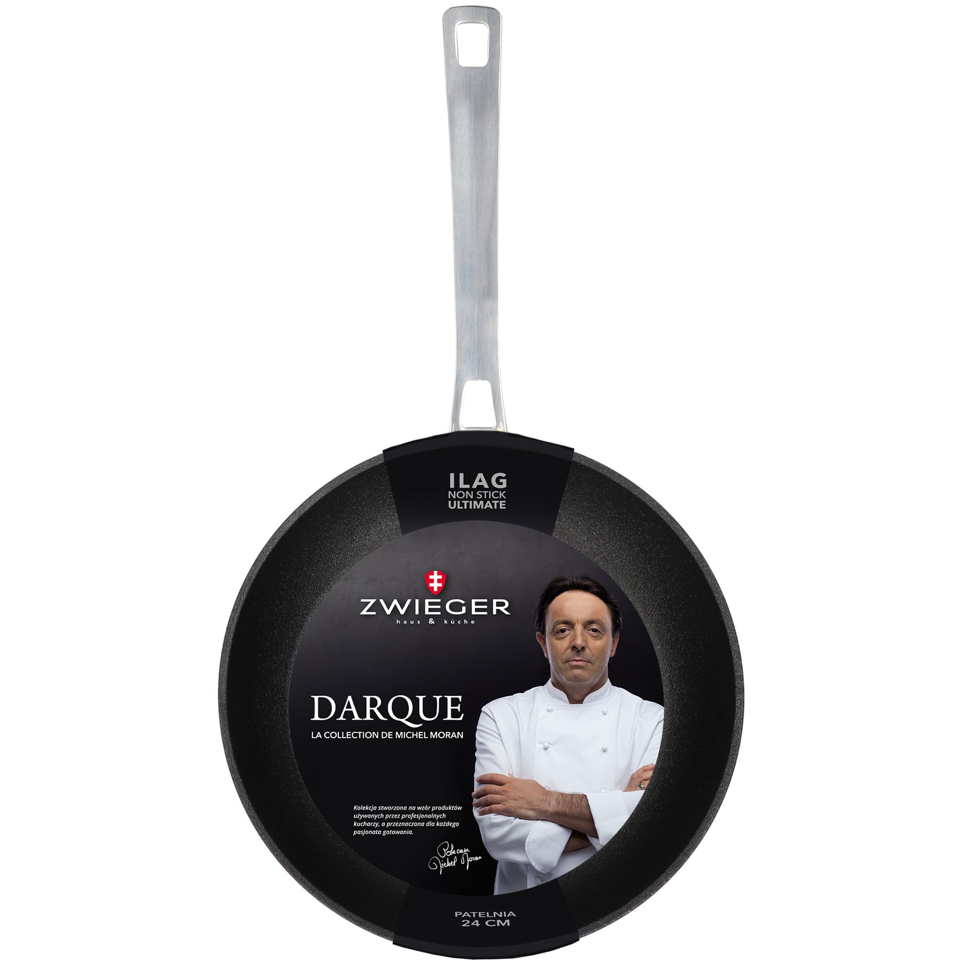ZWIEGER Darque 24 cm - nepřilnavá pánev