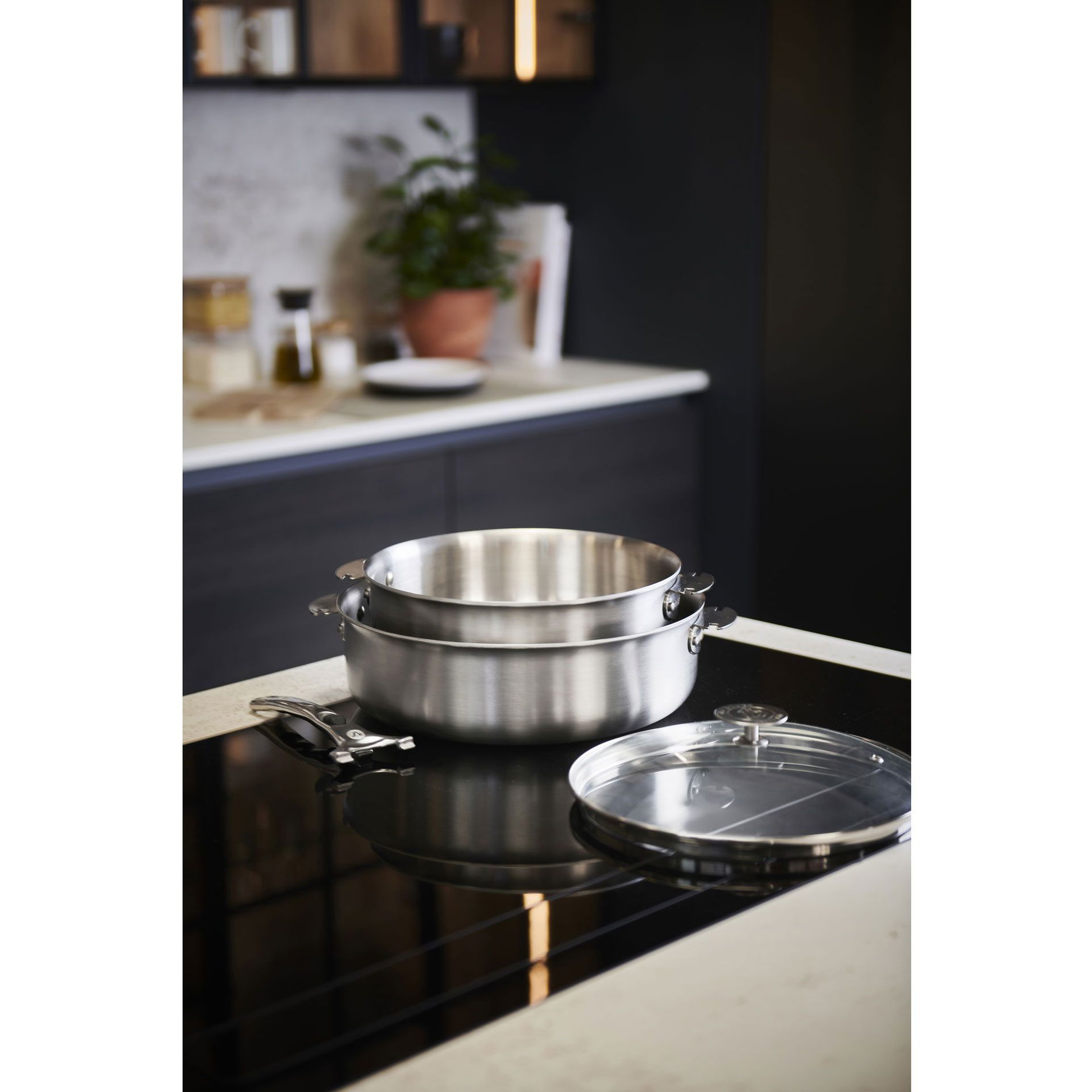DE BUYER Alchimy 28 cm - skleněný poklice