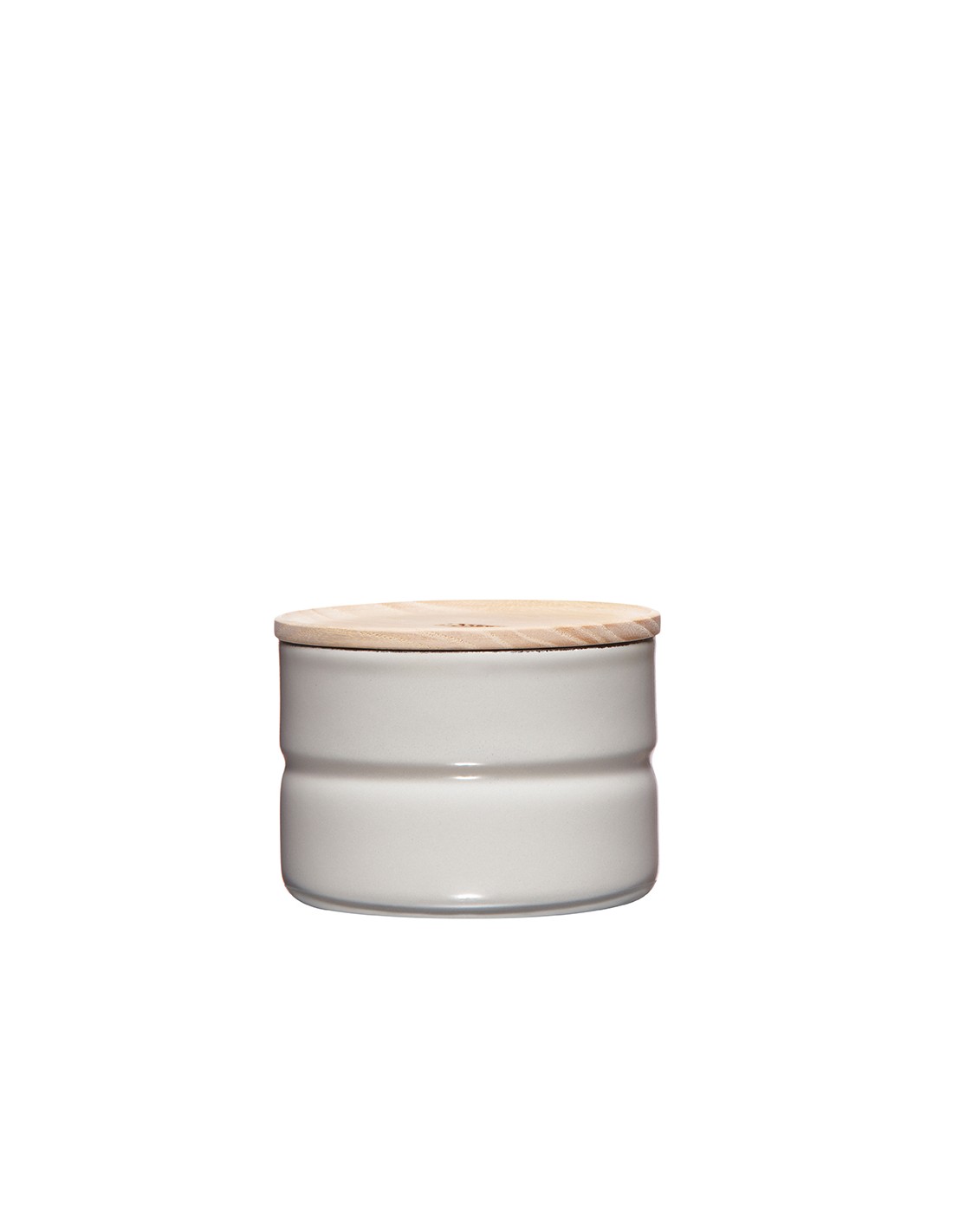 RIESS Light Grey 0,2 l - smaltovaná nádoba s poklicí