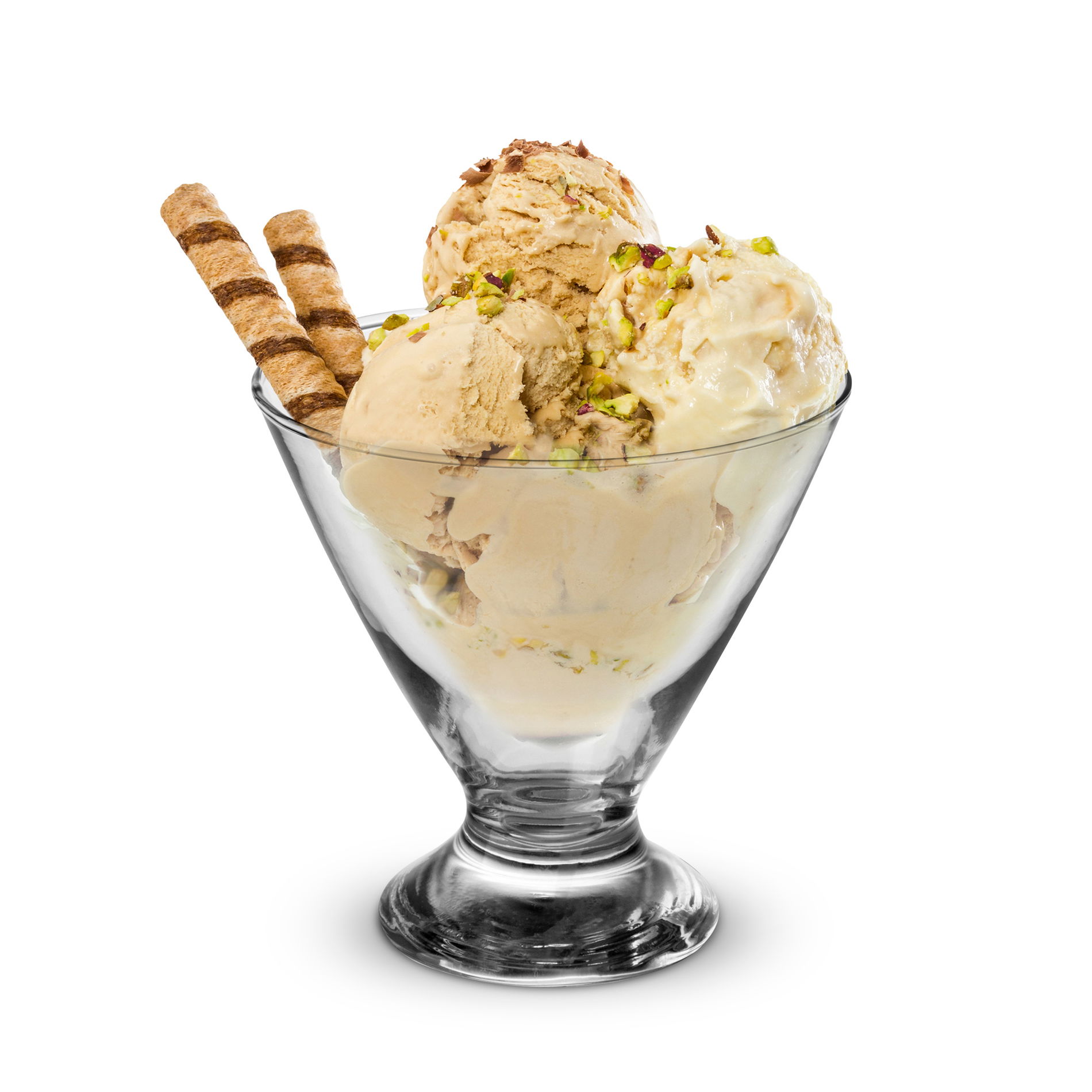 Skleněný pohár na zmrzlinu a dezert TREND GLASS ICE CREAM 460 ml
