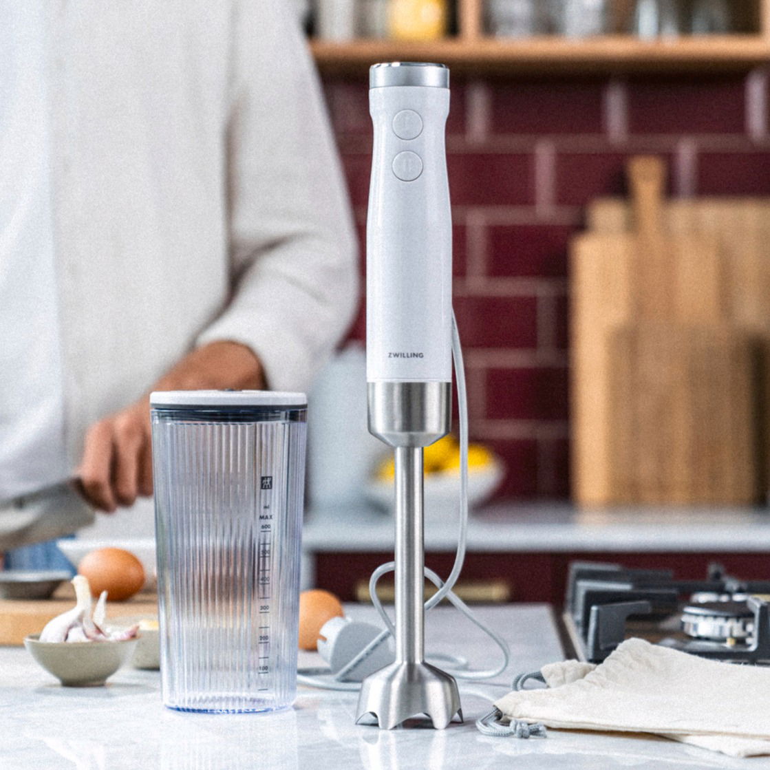ZWILLING Enfinigy 800 W biely - ručný kuchynský mixér