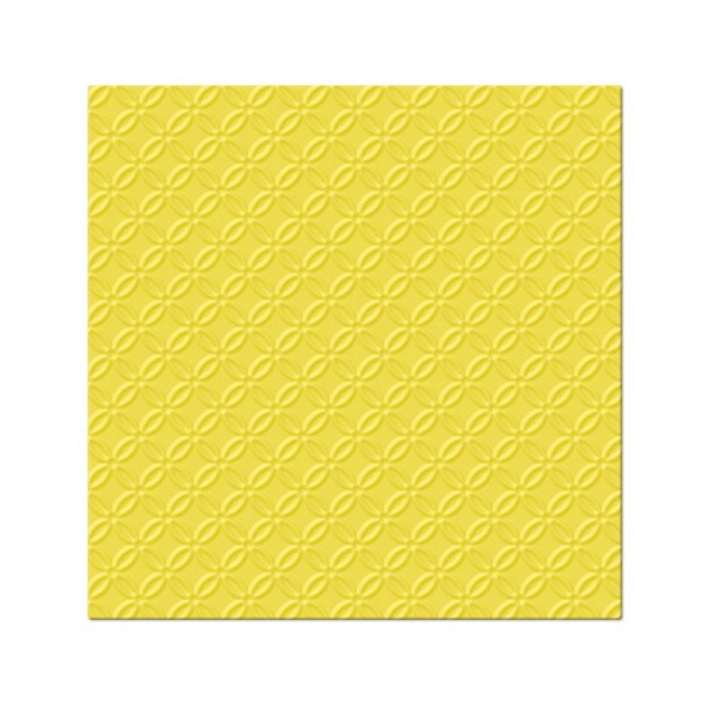 Dekorační papírové ubrousky s kapsami na příbory PAW DECOR COLLECTION YELLOW 36 ks.