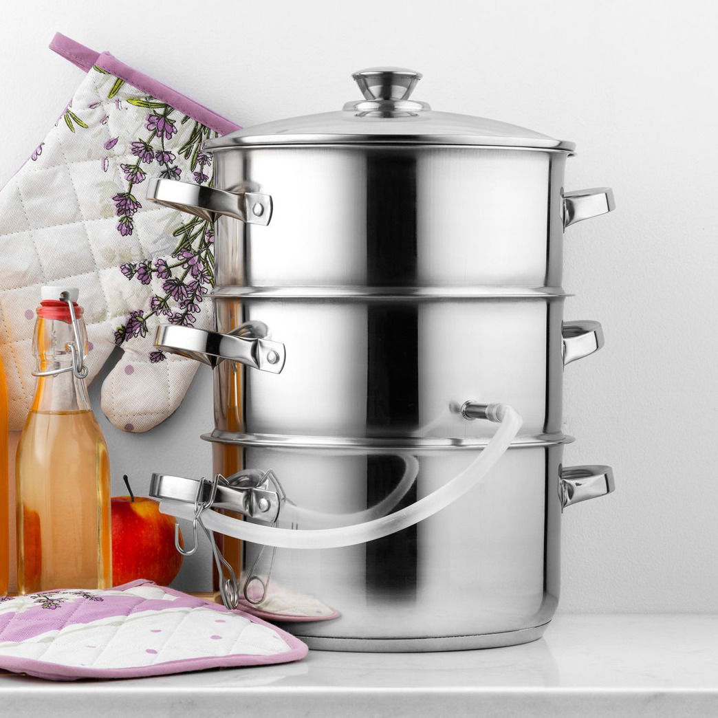 Nerezový parní odšťavňovač FLORINA JUICE 8 l