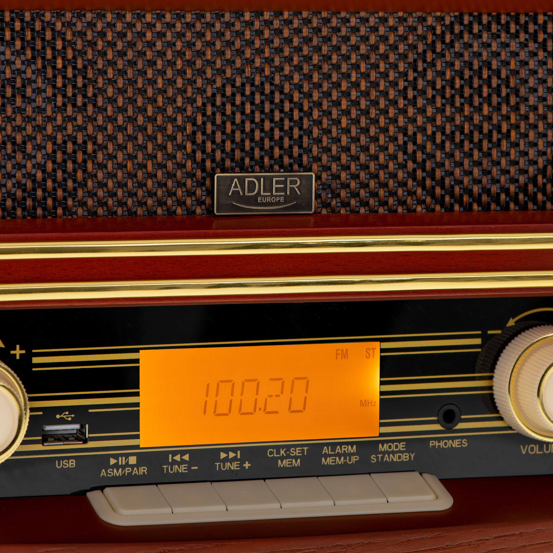 ADLER AD 1187 - retro rádio s bluetooth