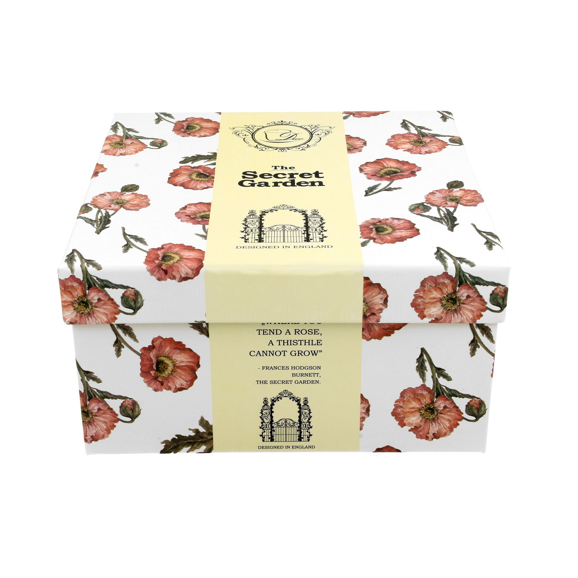Porcelánový šálek na kávu a čaj s podšálkem DUO WILD POPPIES 470 ml