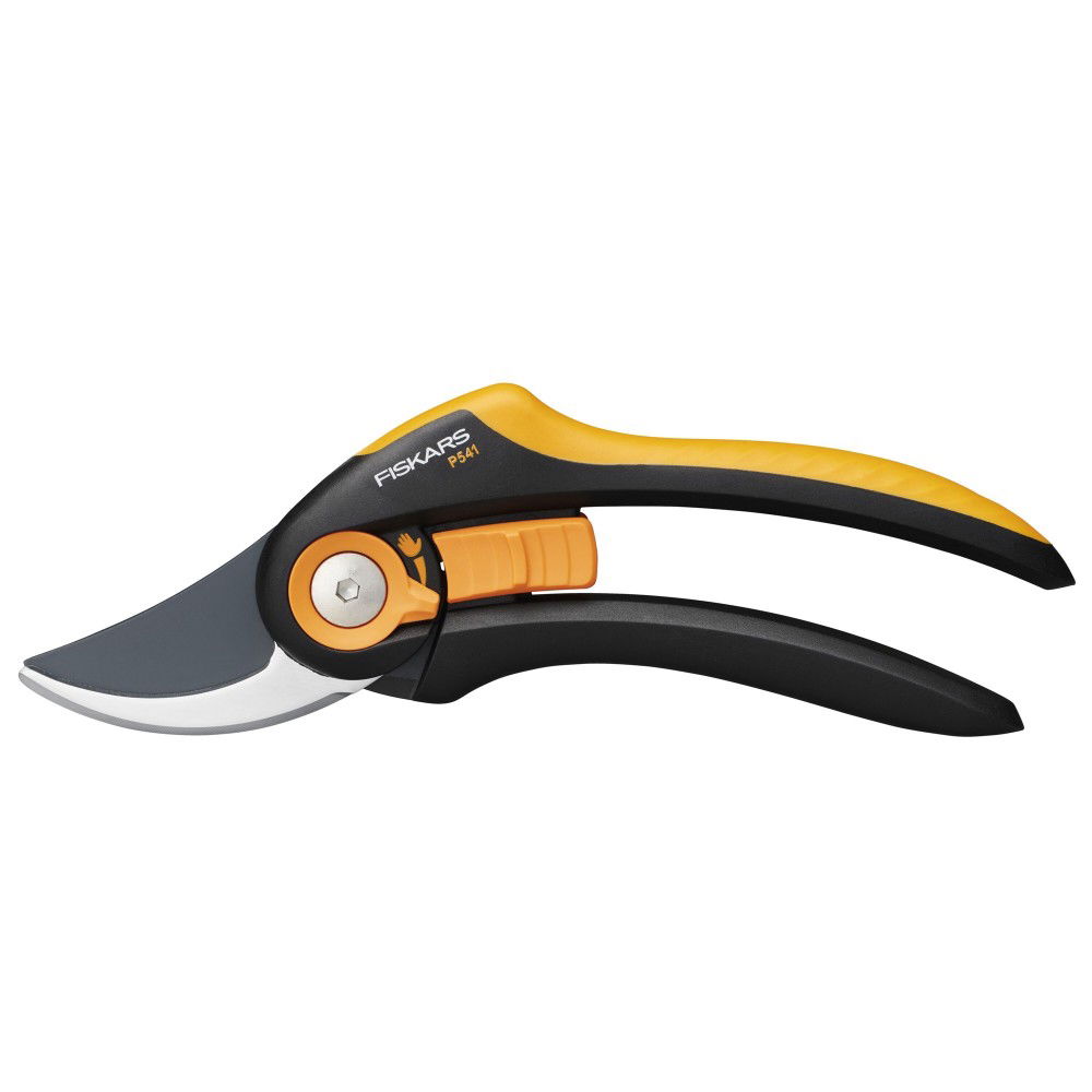 FISKARS Plus Pruner P541 čierny - záhradný sekátor nožnicový oceľový