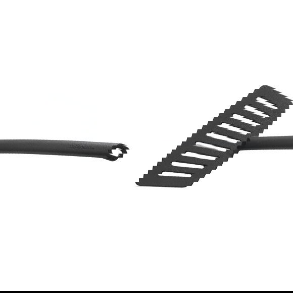 TESCOMA Space Line široká 33 cm černá - nylonová prolamovaná kuchyňská obracečka