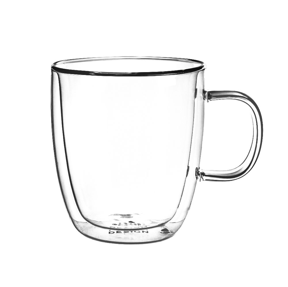 Sklenené poháre / Dvojstenné sklenené poháre ANDREA 350 ml 2 ks