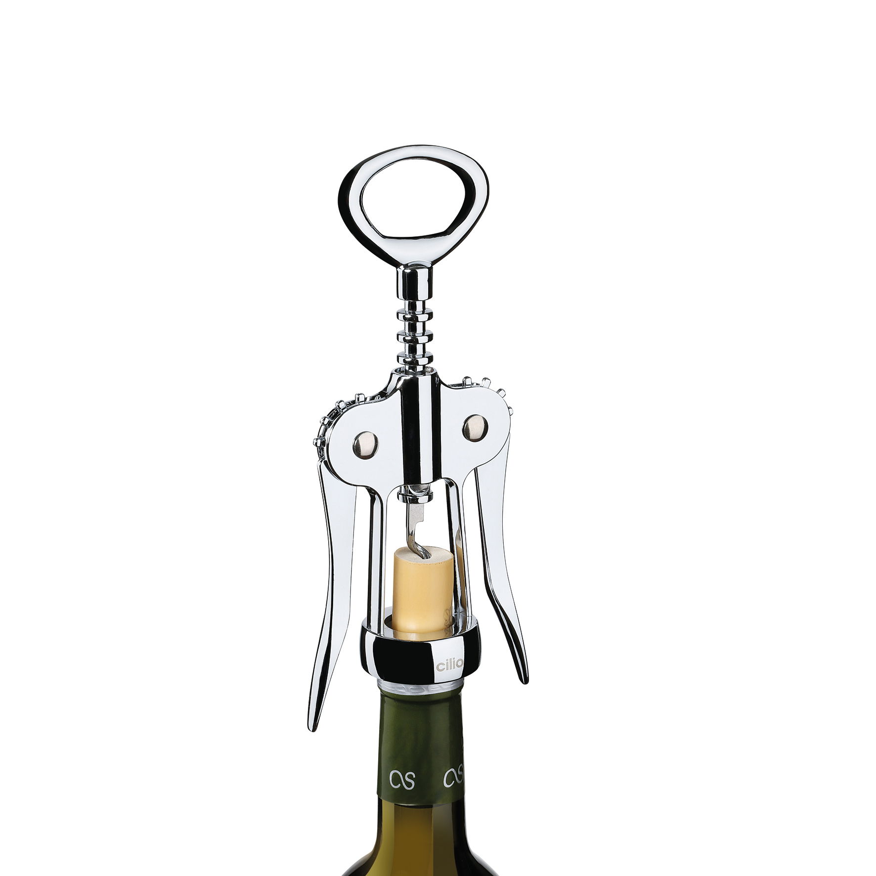 CILIO Vino - korkociąg / otwieracz do wina ze stali nierdzewnej