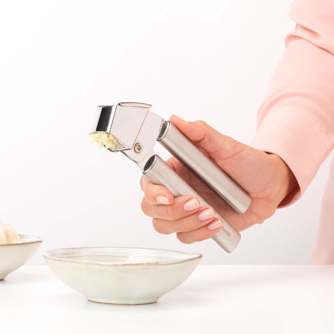 BRABANTIA Profile 2.0 18,2 cm - wyciskacz do czosnku ze stali nierdzewnej