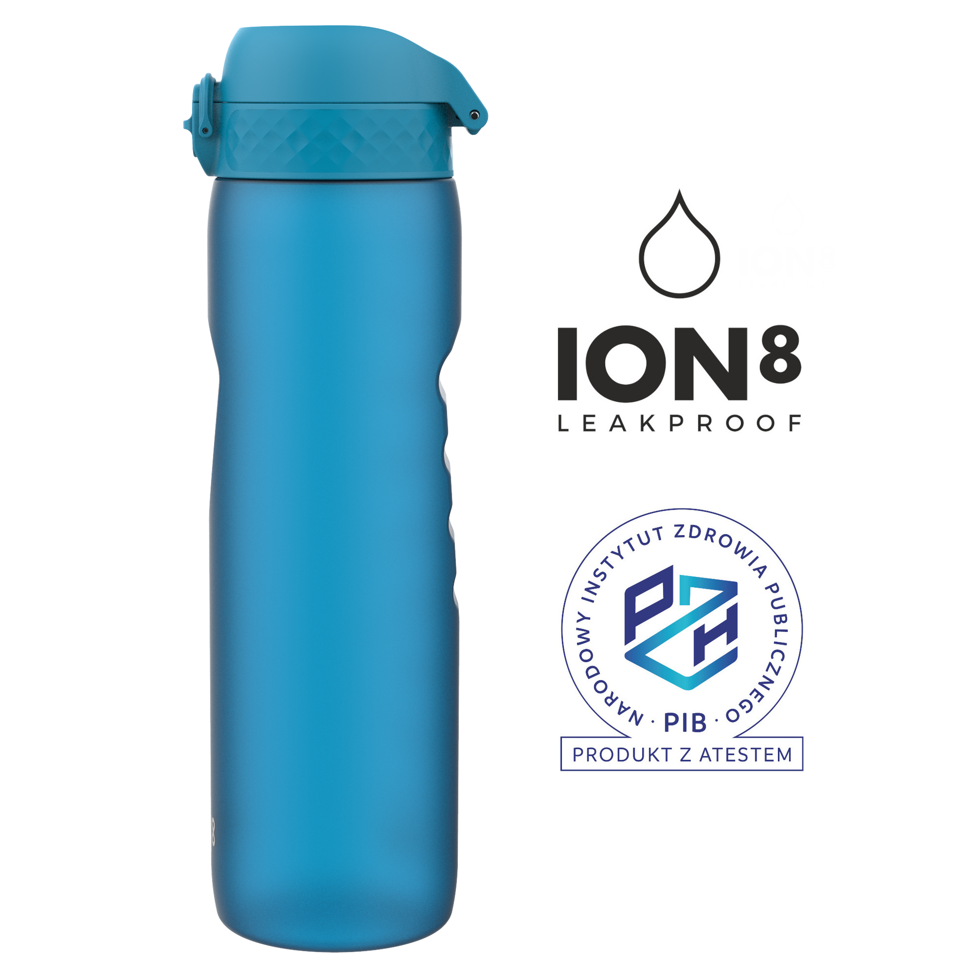 ION8 Recyclon Blue 1,1 l - butelka / bidon na wodę i napoje