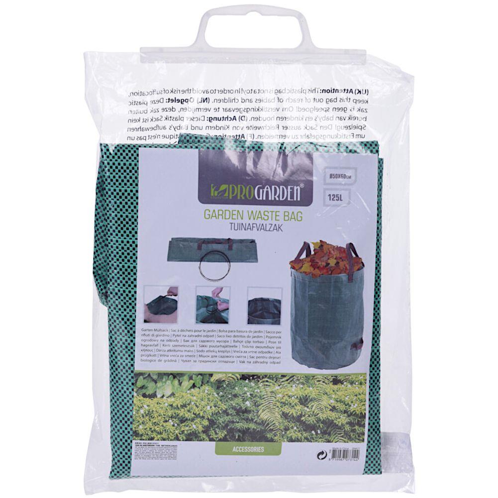 Zložený záhradný kôš na lístie GARDEN BASKET 125 l