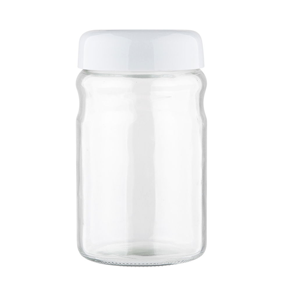 Skládací / Skleněná nádoba na kávu s víkem 1,4 l