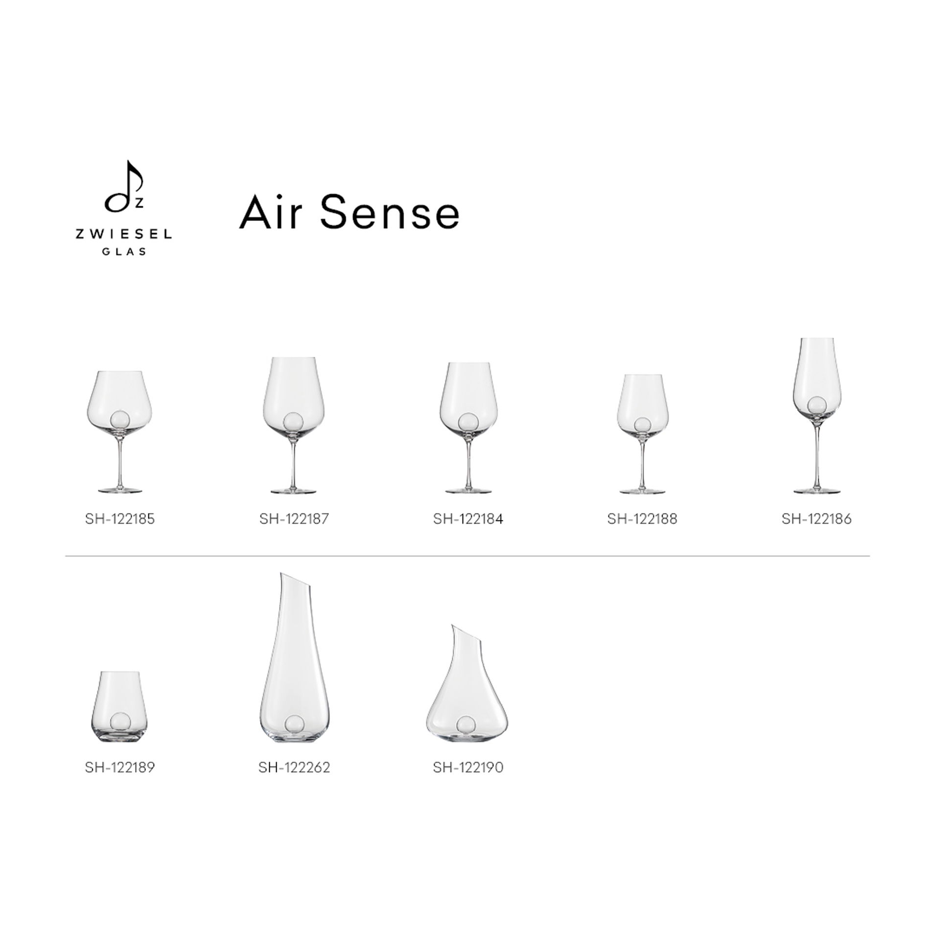 ZWIESEL HANDMADE Air Sense 843 ml 2 szt. - kieliszki do wina czerwonego kryształowe