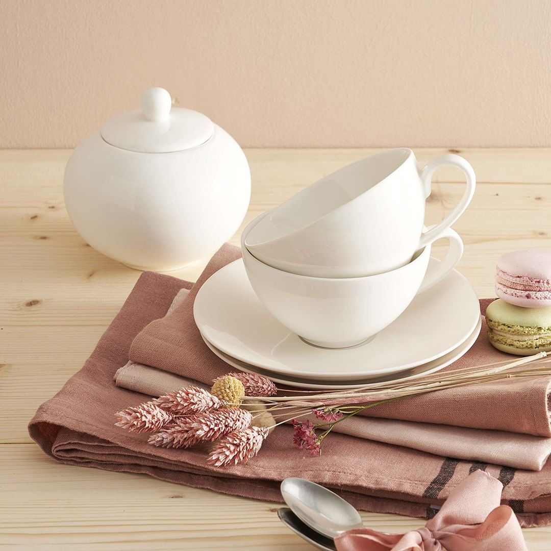 LA PORCELLANA BIANCA Essenziale 420 ml - porcelánová cukřenka