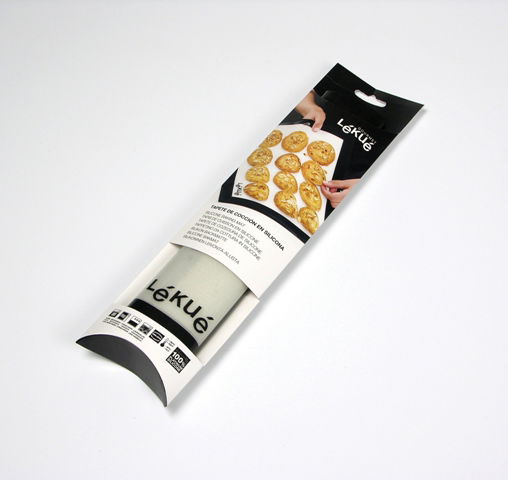 LEKUE Gourmet 60 x 40 cm biela - mata / stolnica silikonová