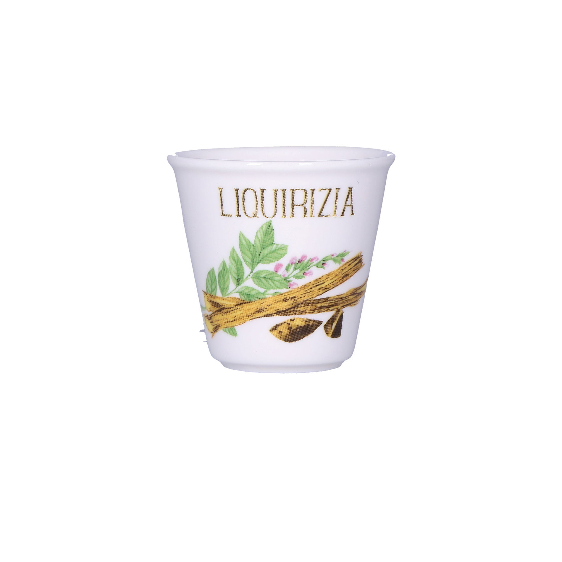 LA PORCELLANA BIANCA Liquorelli 75 ml 6 ks. - porcelánové skleničky na likér