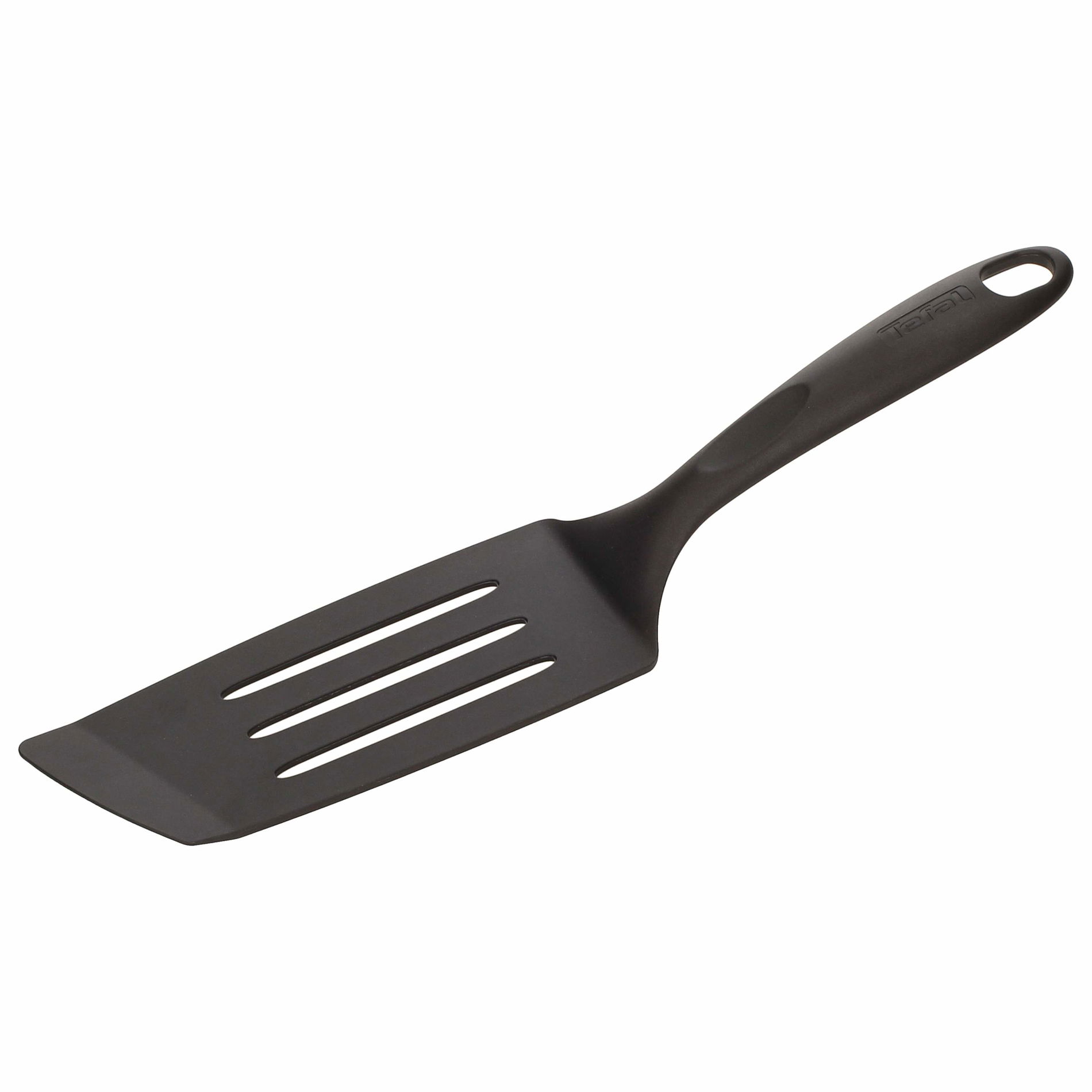 TEFAL Bienvenue 2744112 33,5 cm černá - dlouhá děrovaná plastová kuchyňská lopatka
