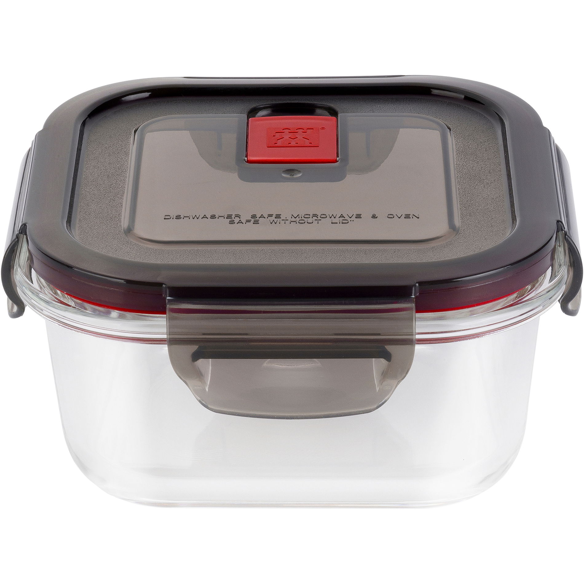 ZWILLING Gusto Quadrat 05 l šedá – skleněná dóza (nádoba) na potraviny