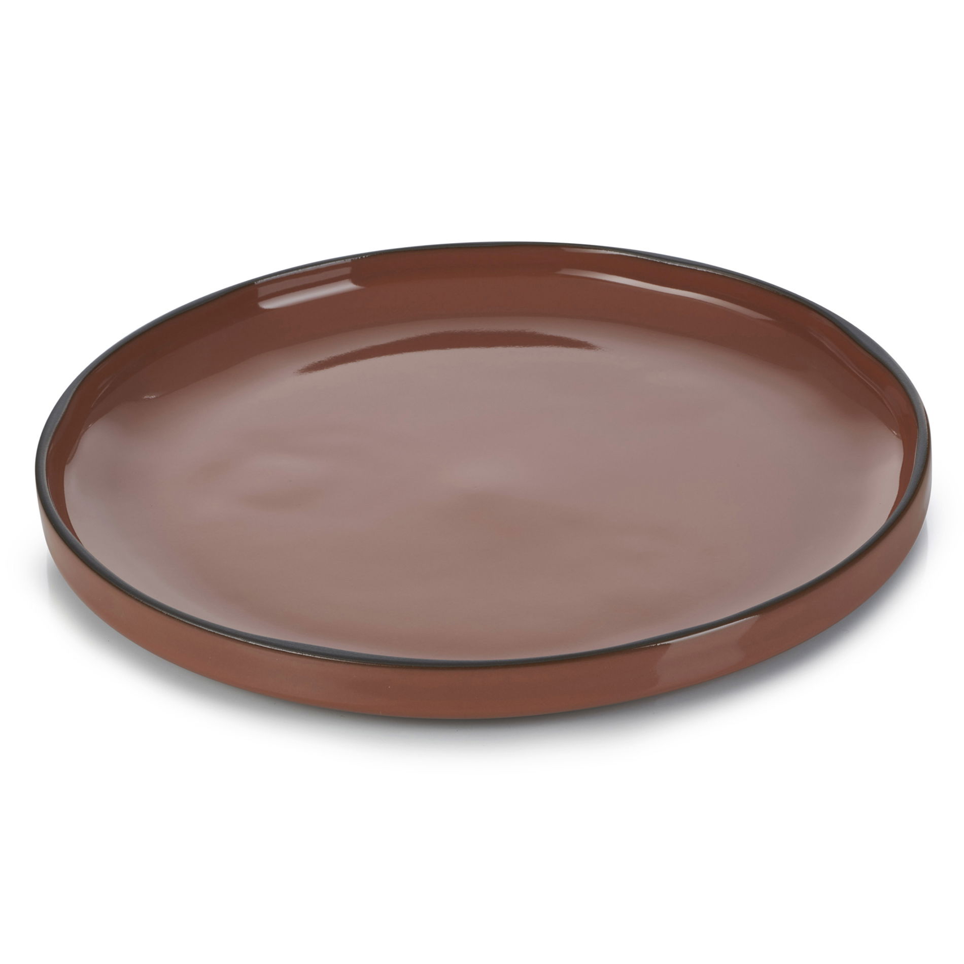 Plochý tanier 21 cm škorica CARACTERE - REVOL (novinka)