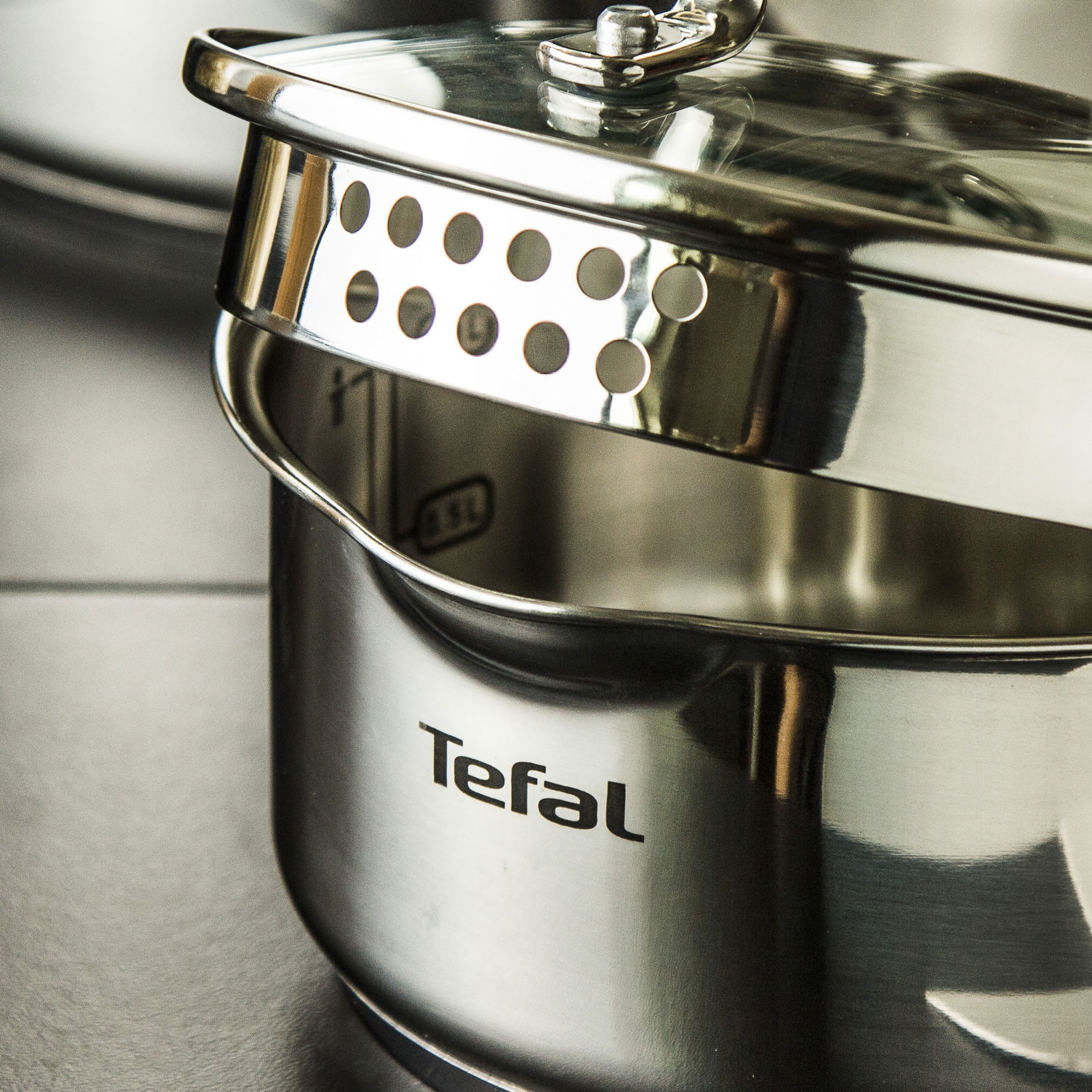 TEFAL Duetto Plus - sada 5 nerezových hrnců s pokličkami
