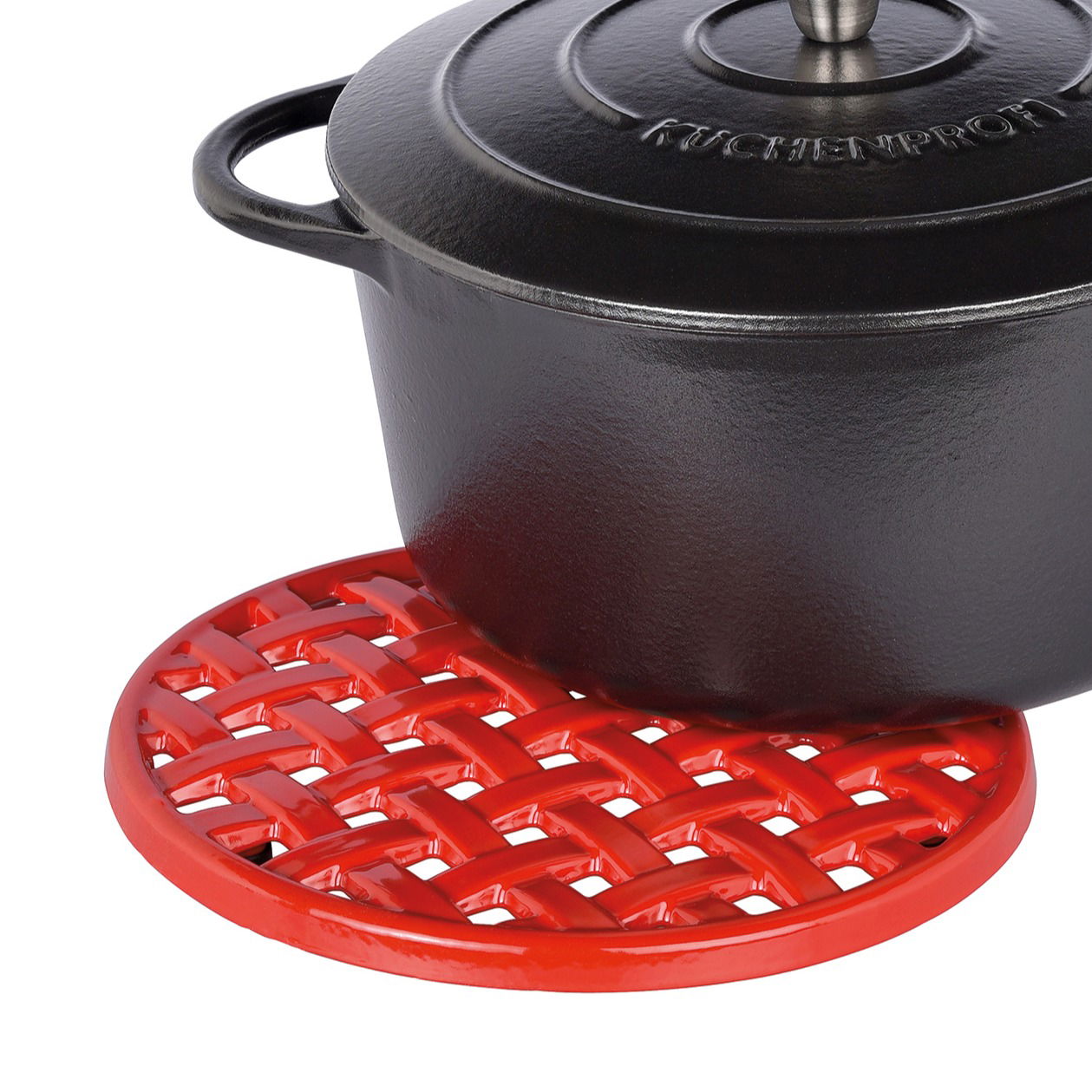 KUCHENPROFI Provence 20 cm - litinový podstavec pod hrnec