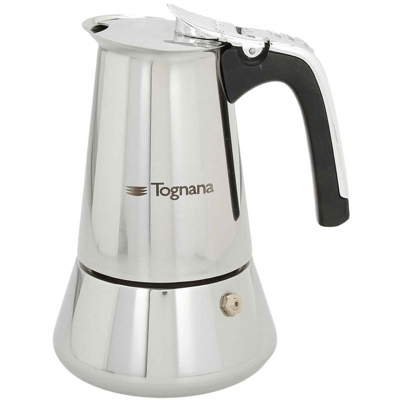 TOGNANA Riflex pre 10 šálok espresso (10 tz) - tlakový kávovar z nehrdzavejúcej ocele