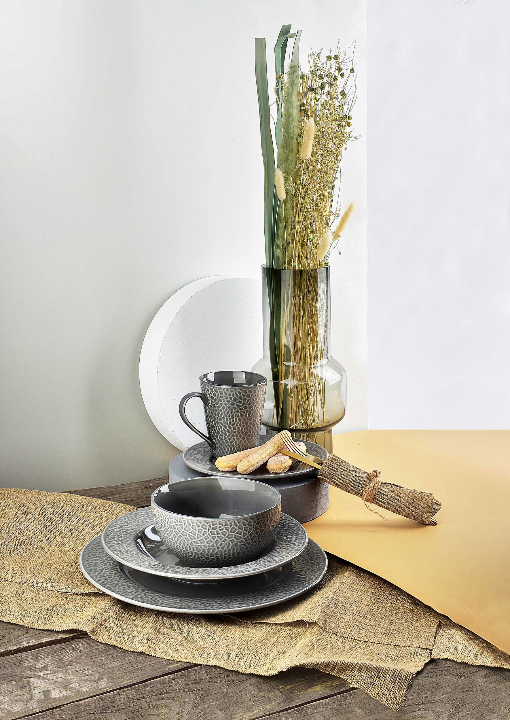 Porcelánový dezertní talíř AFFEK DESIGN HUDSON 19 cm