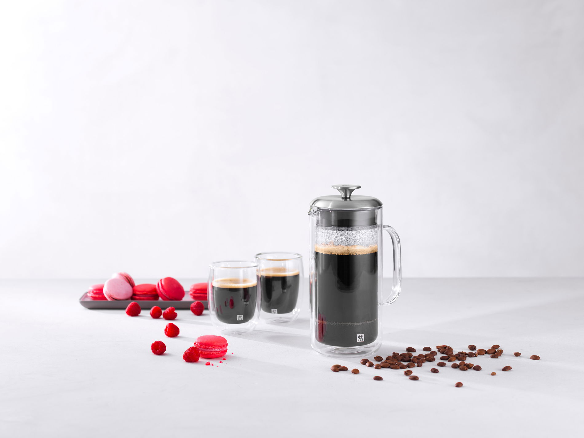 ZWILLING Sorrento 0,75 l - french press / zaparzacz do kawy tłokowy szklany