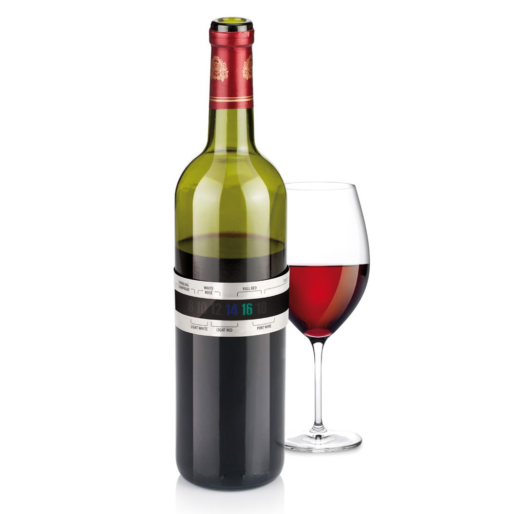 TESCOMA Uno Vino - samouzatvárací teplomer na víno