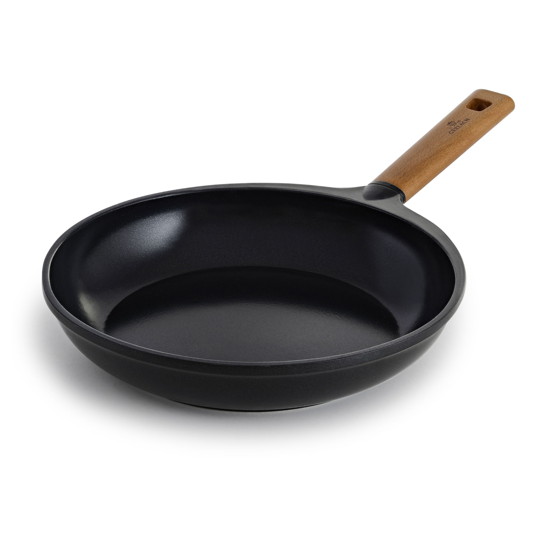 GERLACH Natur 28 cm – keramická nepřilnavá pánev s poklicí