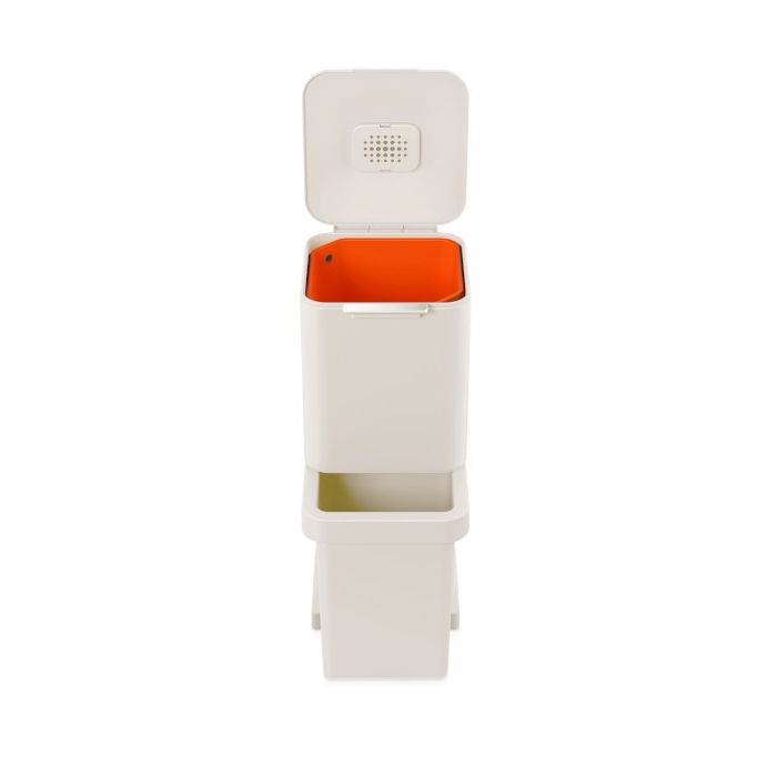 JOSEPH JOSEPH Totem Pop 40 l bílý - plastový koš na třídění odpadu