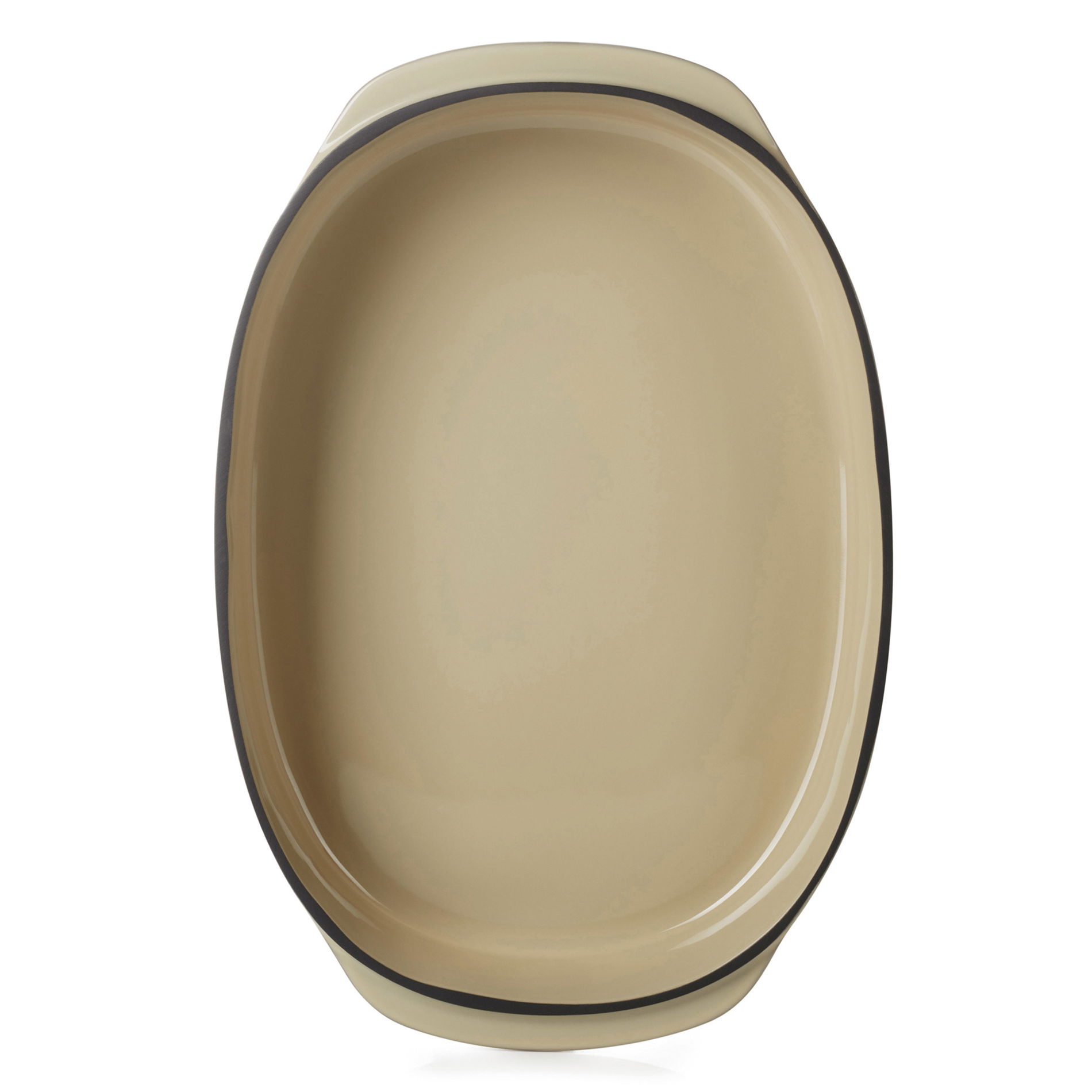 REVOL Caractere Gałka Muszkatołowa 34 x 25 cm - naczynie żaroodporne do zapiekania porcelanowe