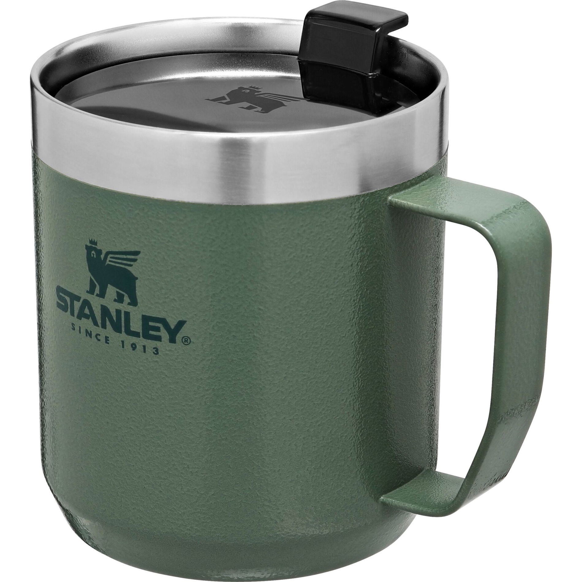 STANLEY Classic 350 ml ciemnozielony - kubek termiczny z uchwytem