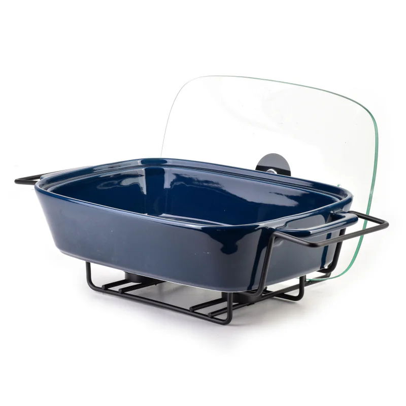 Kamenné nádobí s poklicí a ohřívačem MODERN KITCHEN 2,1 l