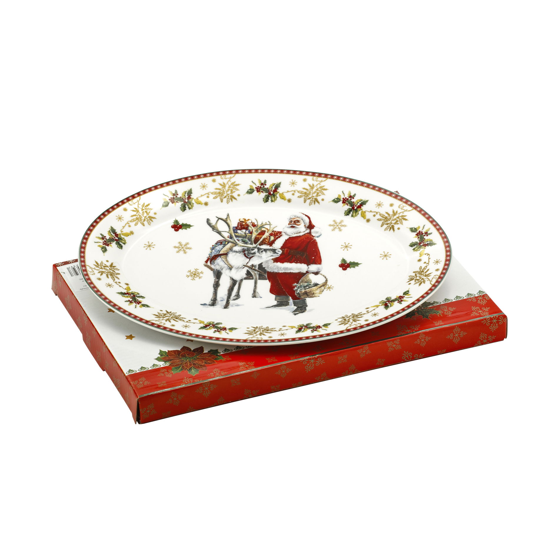 Porcelánový tanier MAGIC CHRISTMAS 20,5 x 29,5 cm